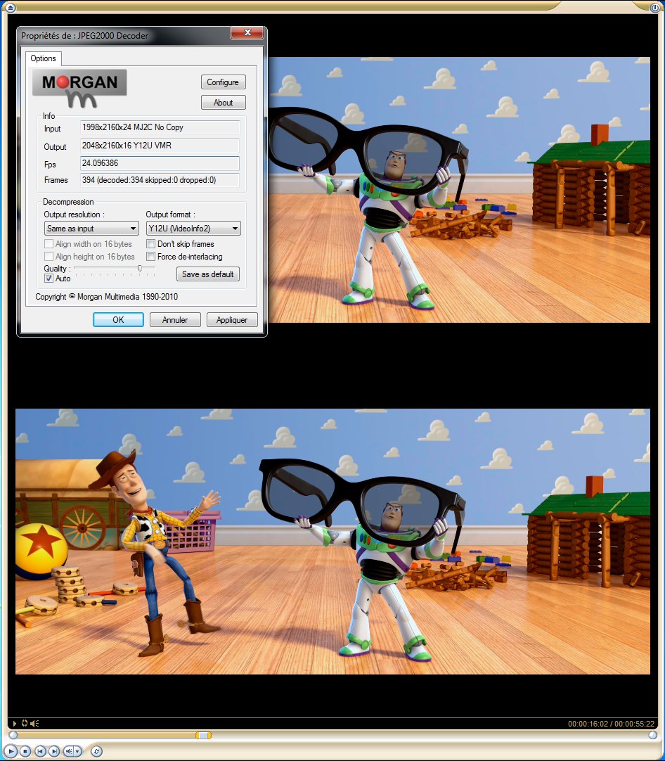 24fps with 2K 3D